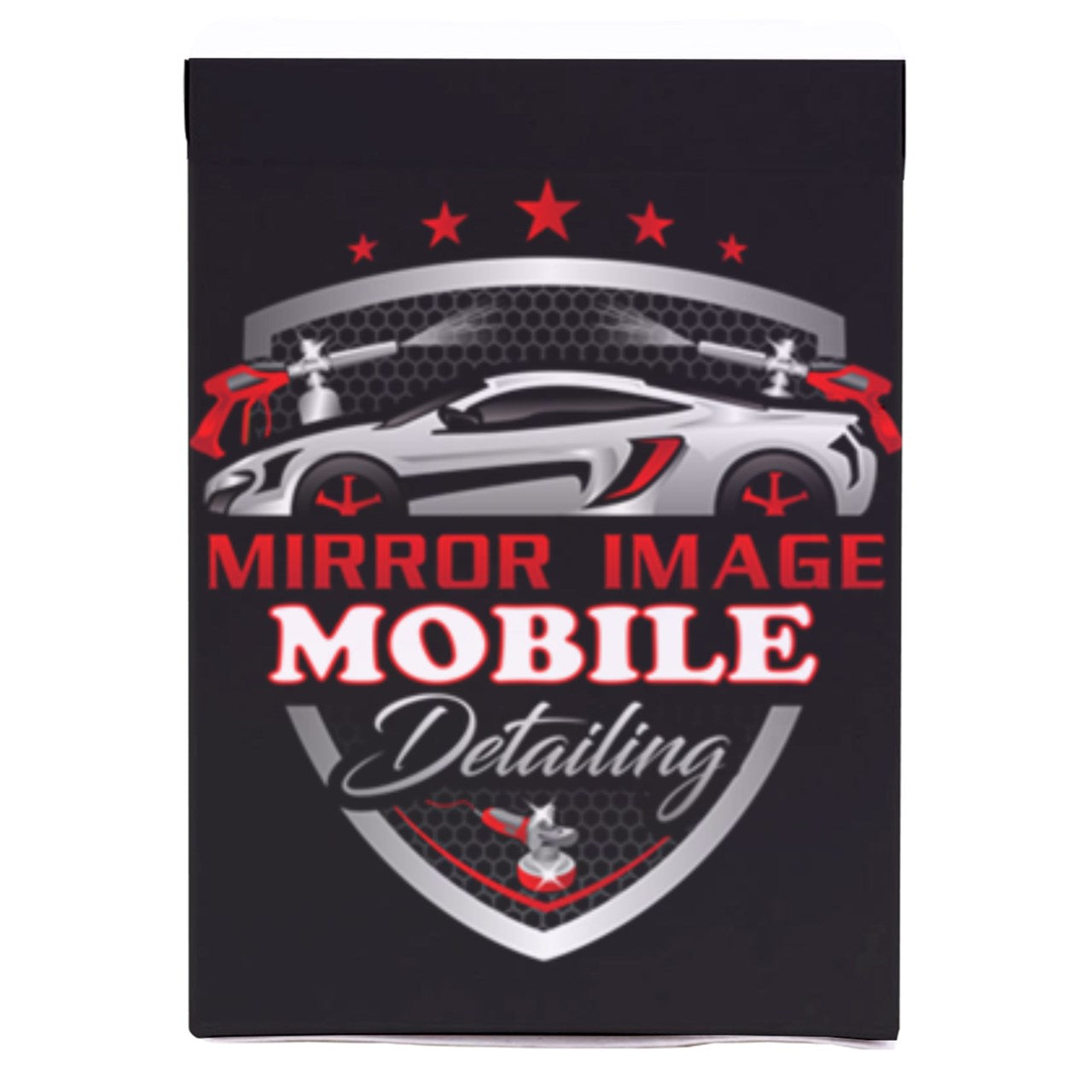 Mirror Image Mobile Detailing Playing Cards (Rectangle) with Custom Box