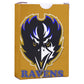 Ravens Fan Inspired Playing Cards with Custom Box