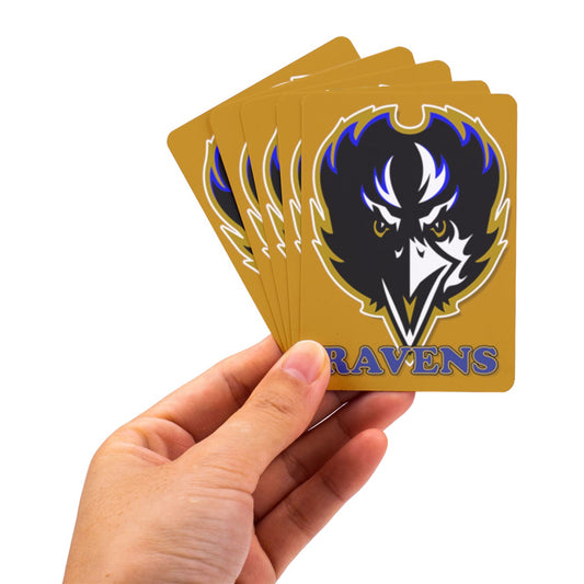 Ravens Fan Inspired Playing Cards with Custom Box