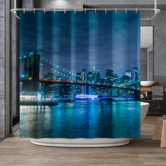 City of New York Shower Curtain 72"x72"