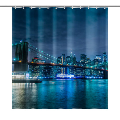 City of New York Shower Curtain 72"x72"