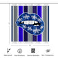 Cowboys Lip Inspired Shower Curtain 72"x72"
