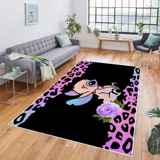 Stitch Inspired Pastel Area Rug 84' x 60'