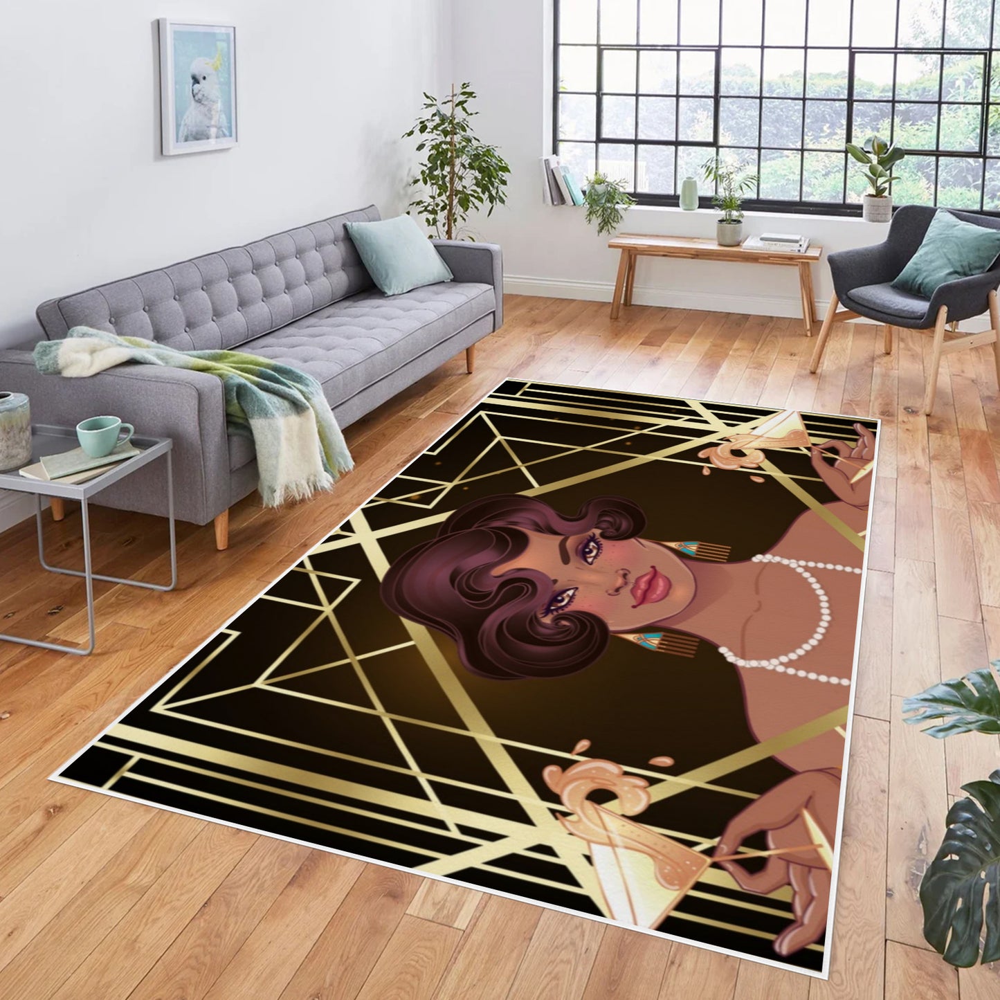 Woman of Glamour Area Rug 84' x 60'