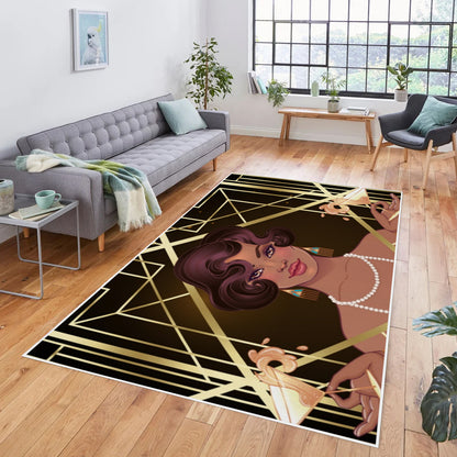 Woman of Glamour Area Rug 84' x 60'