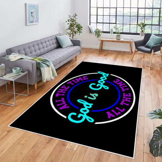 God is Good Area Rug 84' x 60'