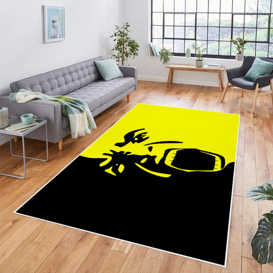 Method 2 Da Madness (Yellow and Black) Area Rug 84' x 60'