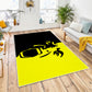 Method 2 Da Madness (Yellow and Black) Area Rug 84' x 60'