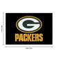 Packers Inspired Area Rug 84' x 60'