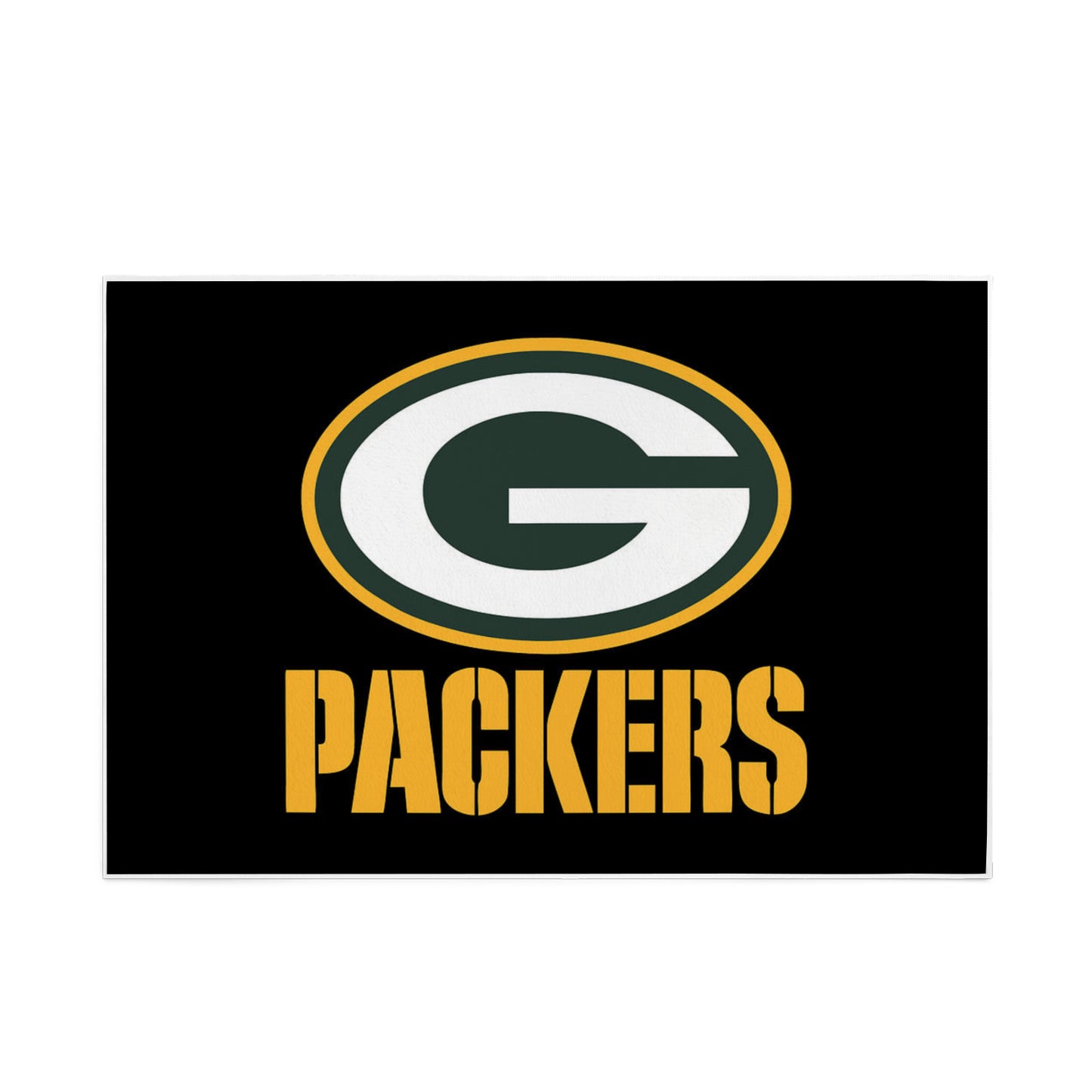 Packers Inspired Area Rug 84' x 60'