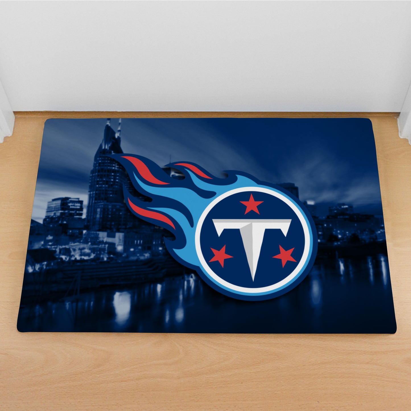 Titans Inspired Doormat 24"x16"(Rubber)