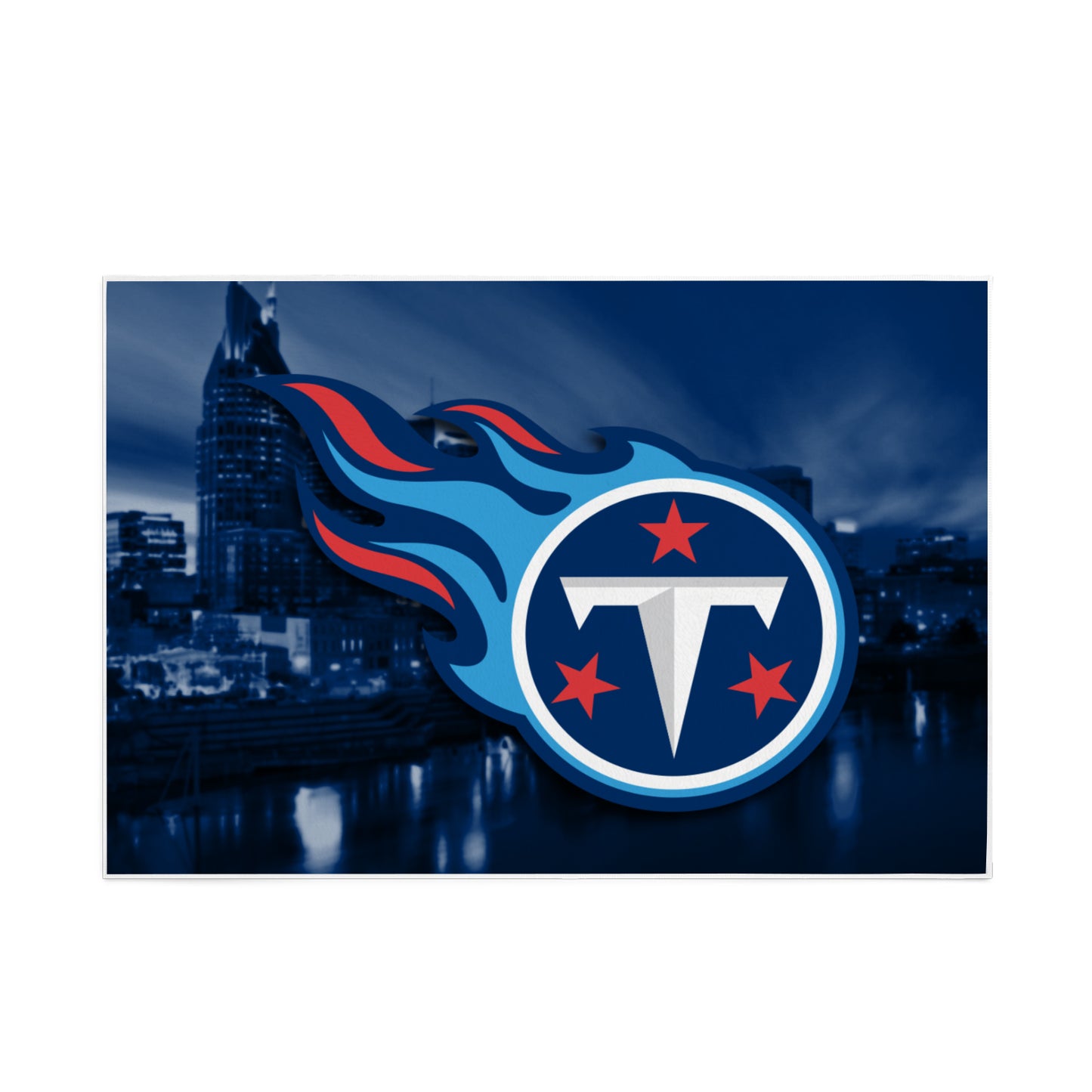 Titans Inspired Area Rug 84' x 60'