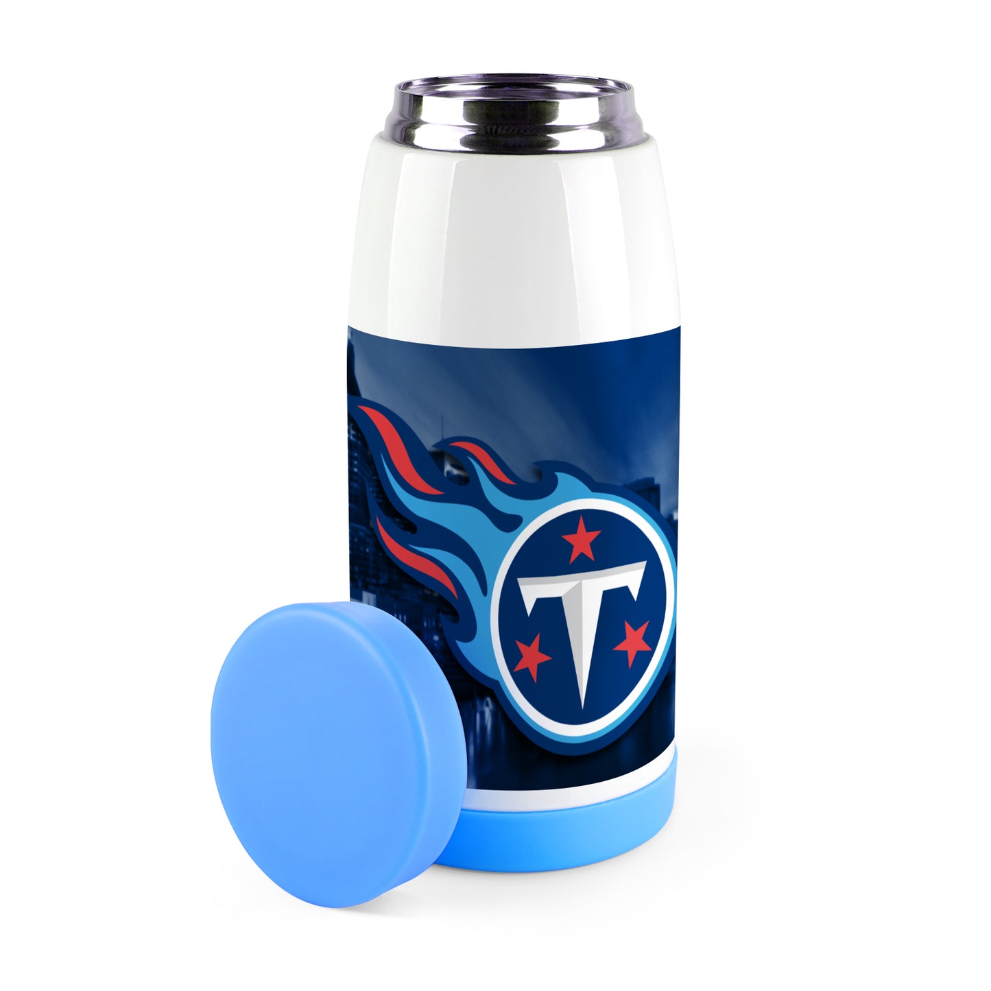 Titans Inspired Fashion Insulated Travel Mug (12 OZ )