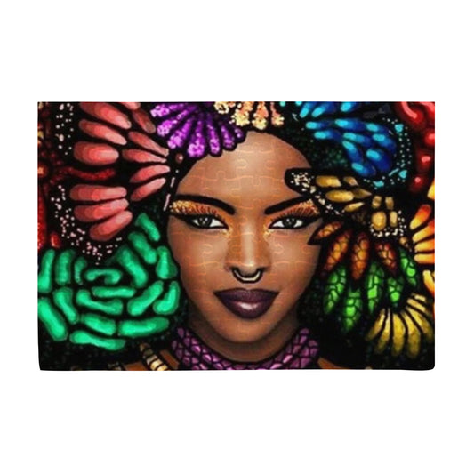 Elegance of Eden Rectangle Jigsaw Puzzle(A4 Size)(80 Pieces)