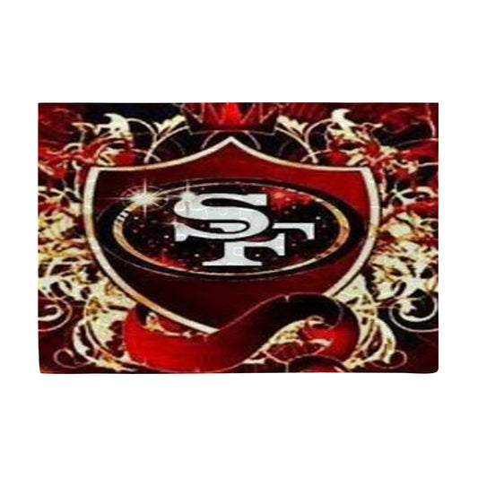 49ers Inspired Rectangle Jigsaw Puzzle(A4 Size)(80 Pieces)