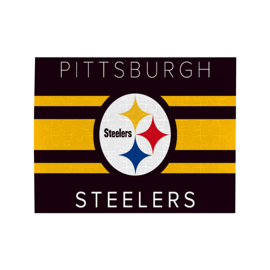 Steelers Inspired Rectangle Jigsaw Puzzle(110 Pieces)