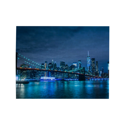 City of New York Rectangle Jigsaw Puzzle(110 Pieces)
