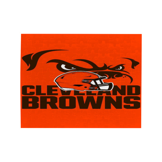 Browns Inspired Rectangle Jigsaw Puzzle(110 Pieces)