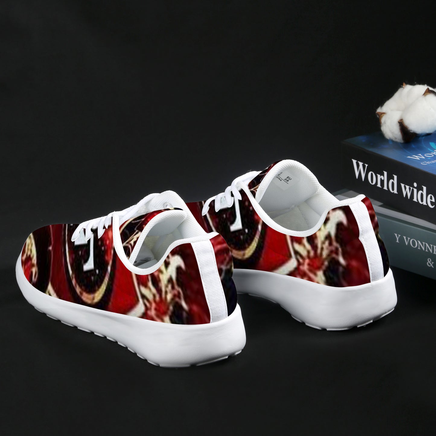 49ers Inspired Men's Athletic Shoes