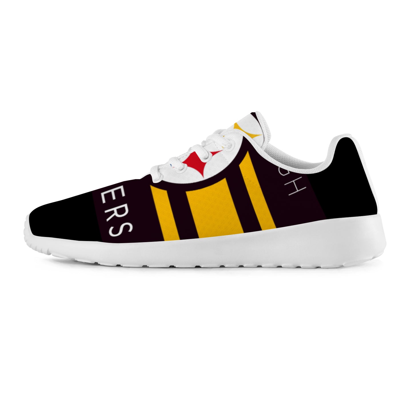 Steelers Inspired Men's Athletic Shoes