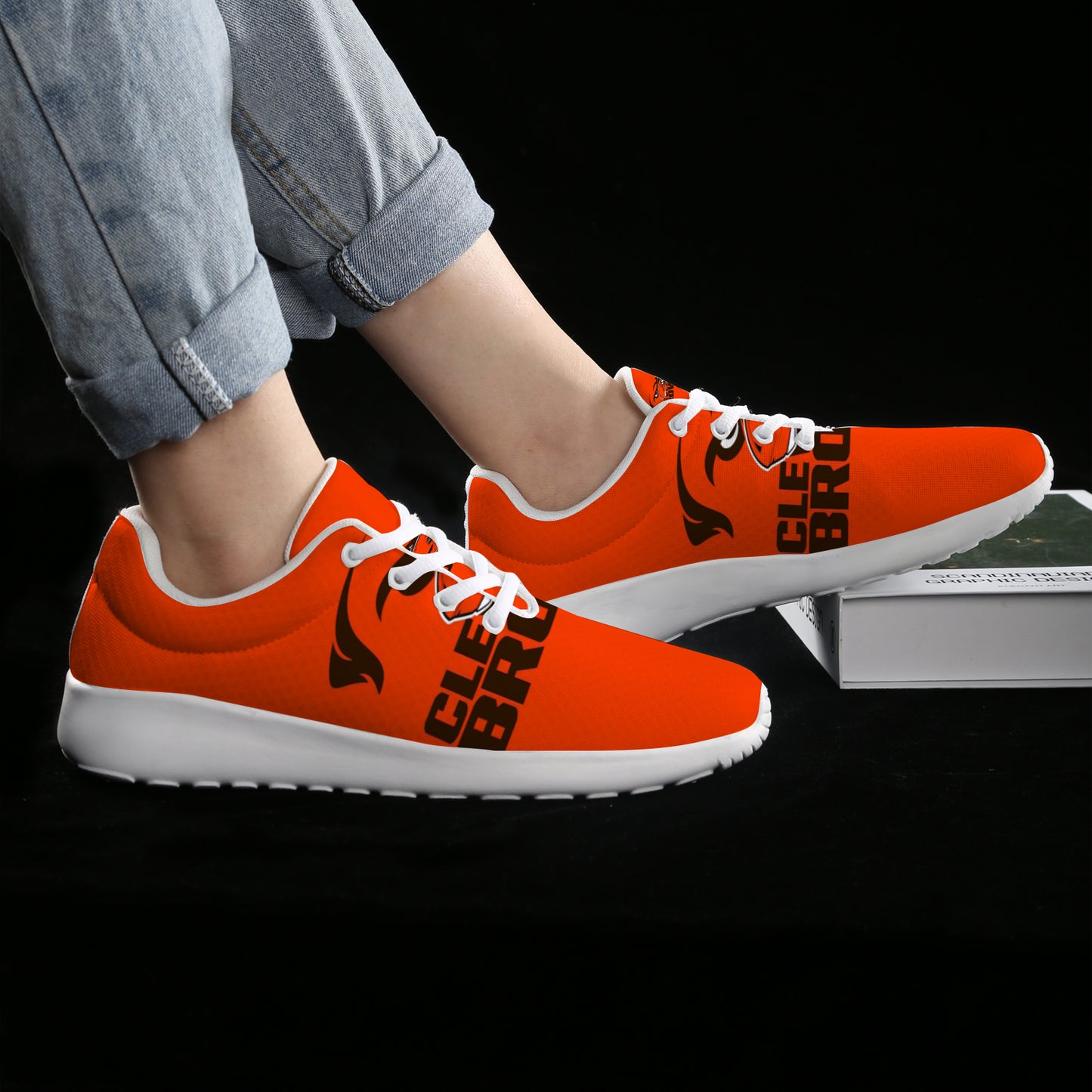 Browns Inspired Men's Athletic Shoes