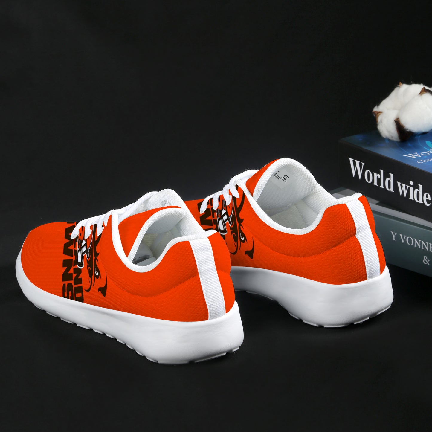Browns Inspired Men's Athletic Shoes