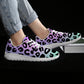 Pastel Leopard Men's Athletic Shoes