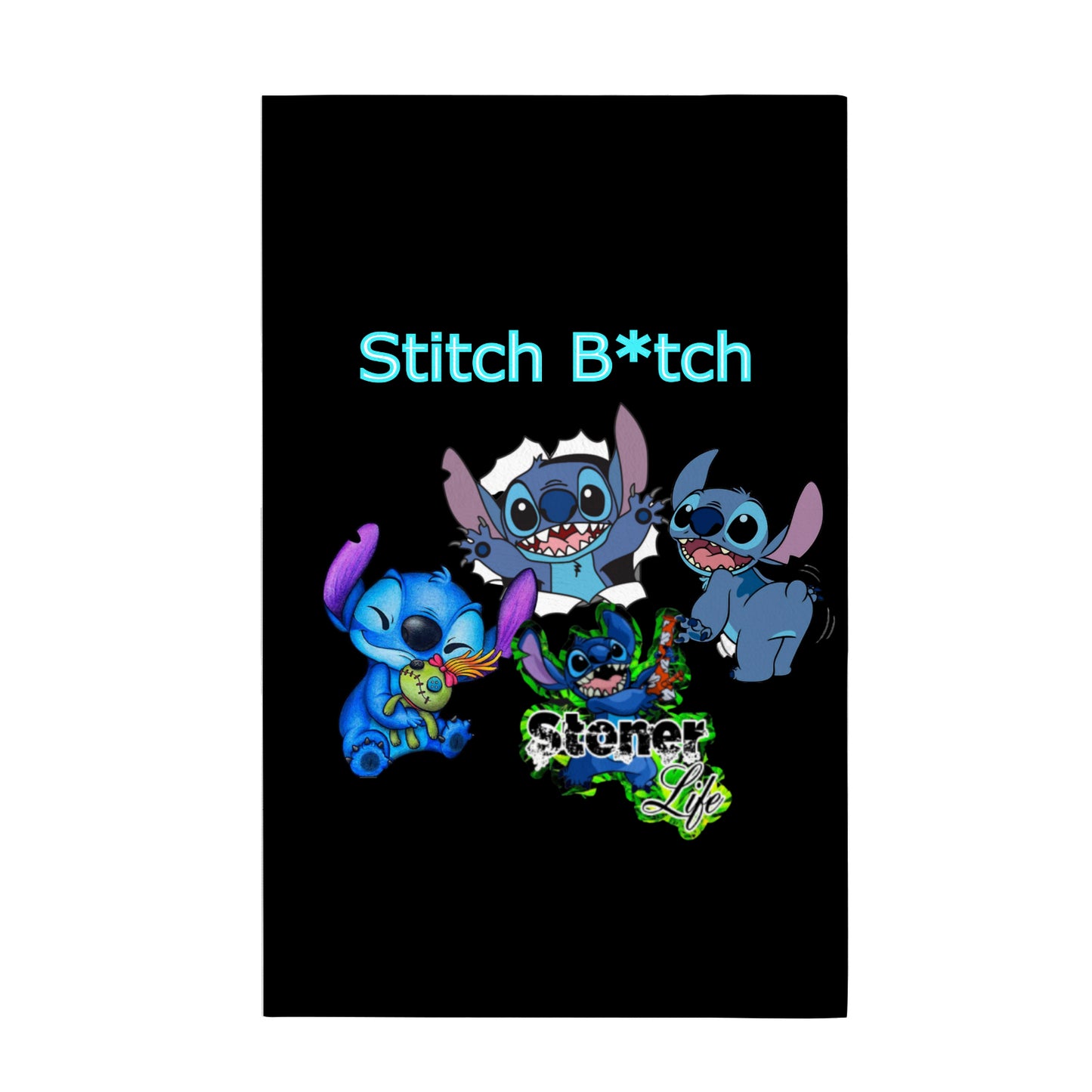 Stitch Inspired Custom Towel 16"x28"