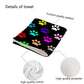 Colorful Dog Paws Custom Towel 16"x28"