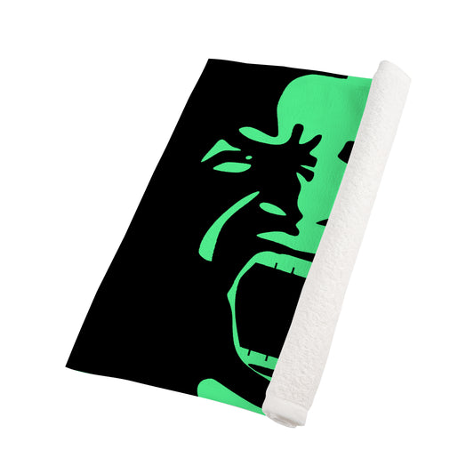 Method 2 Da Madness (Green and Black) Custom Towel 16"x28"