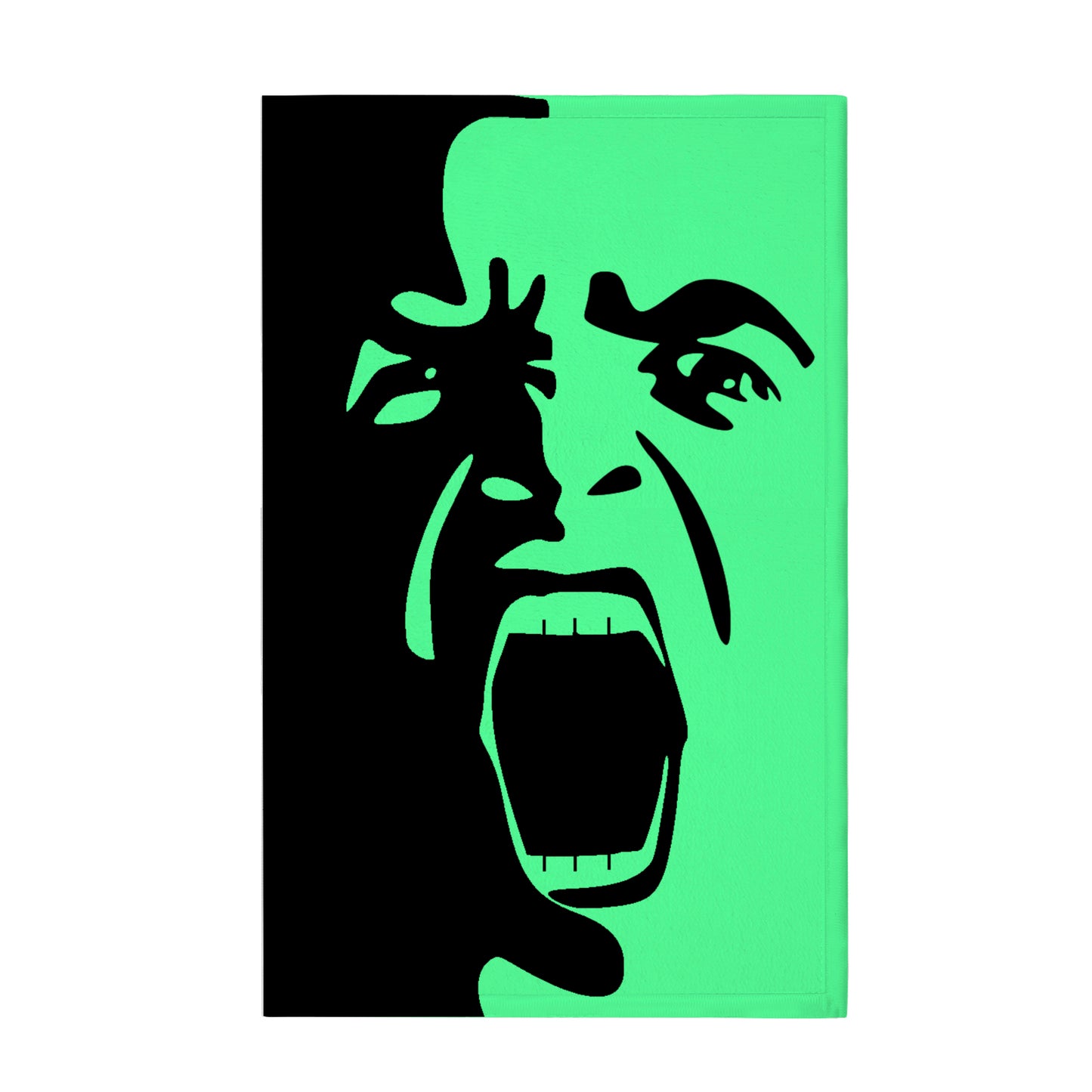 Method 2 Da Madness (Green and Black) Custom Towel 16"x28"
