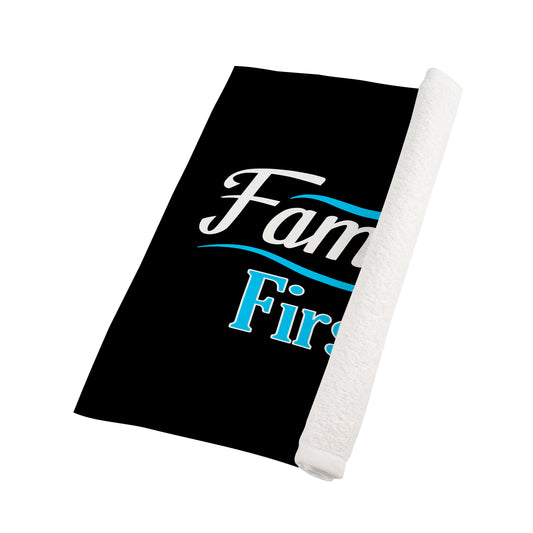 Family First Custom Towel 16"x28"