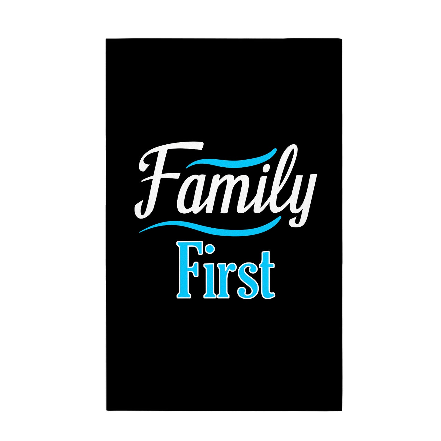 Family First Custom Towel 16"x28"