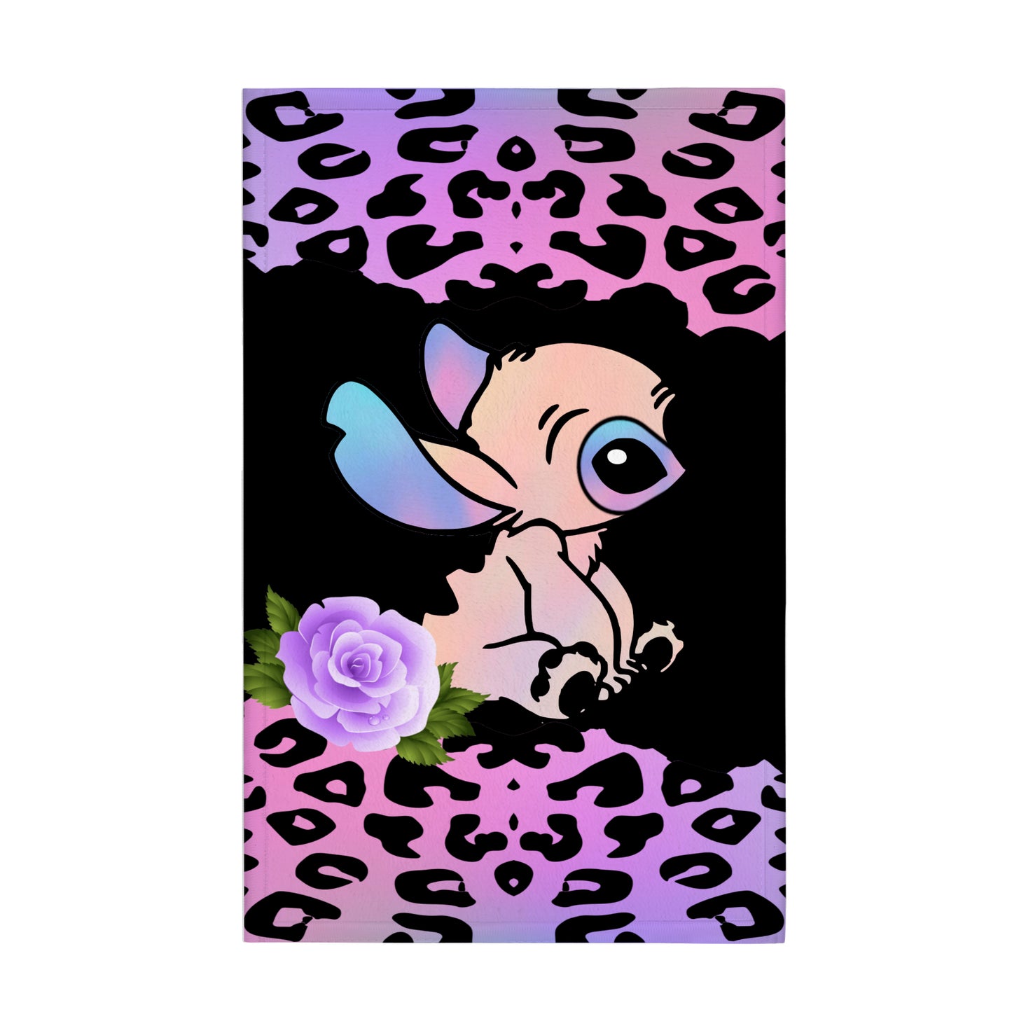 Pastel Stitch Inspired Custom Towel 16"x28"