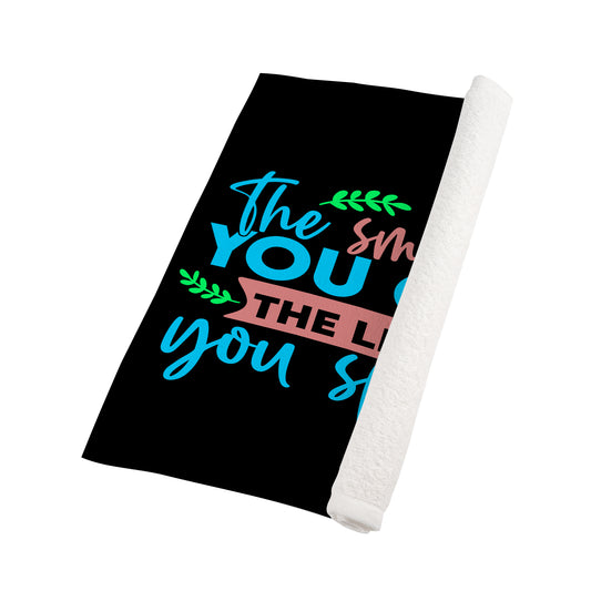 The Smarter You Get Custom Towel 16"x28"