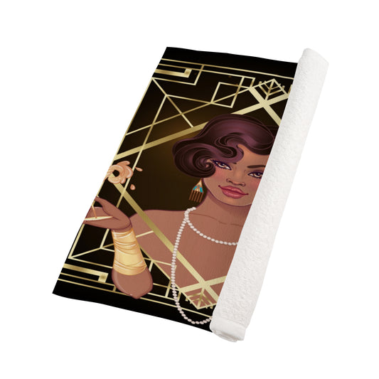 Woman of Glamour Custom Towel 16"x28"