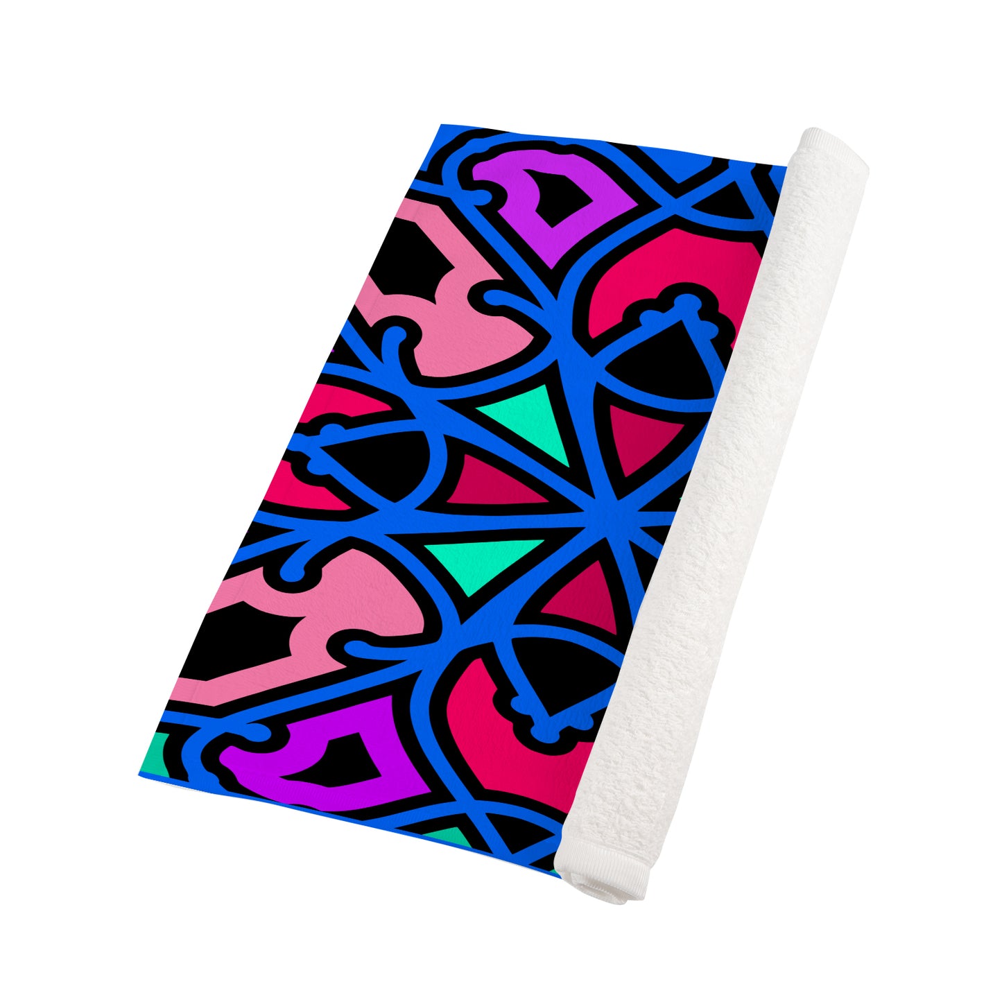 Cotton Candy Swizzle Custom Towel 16"x28"