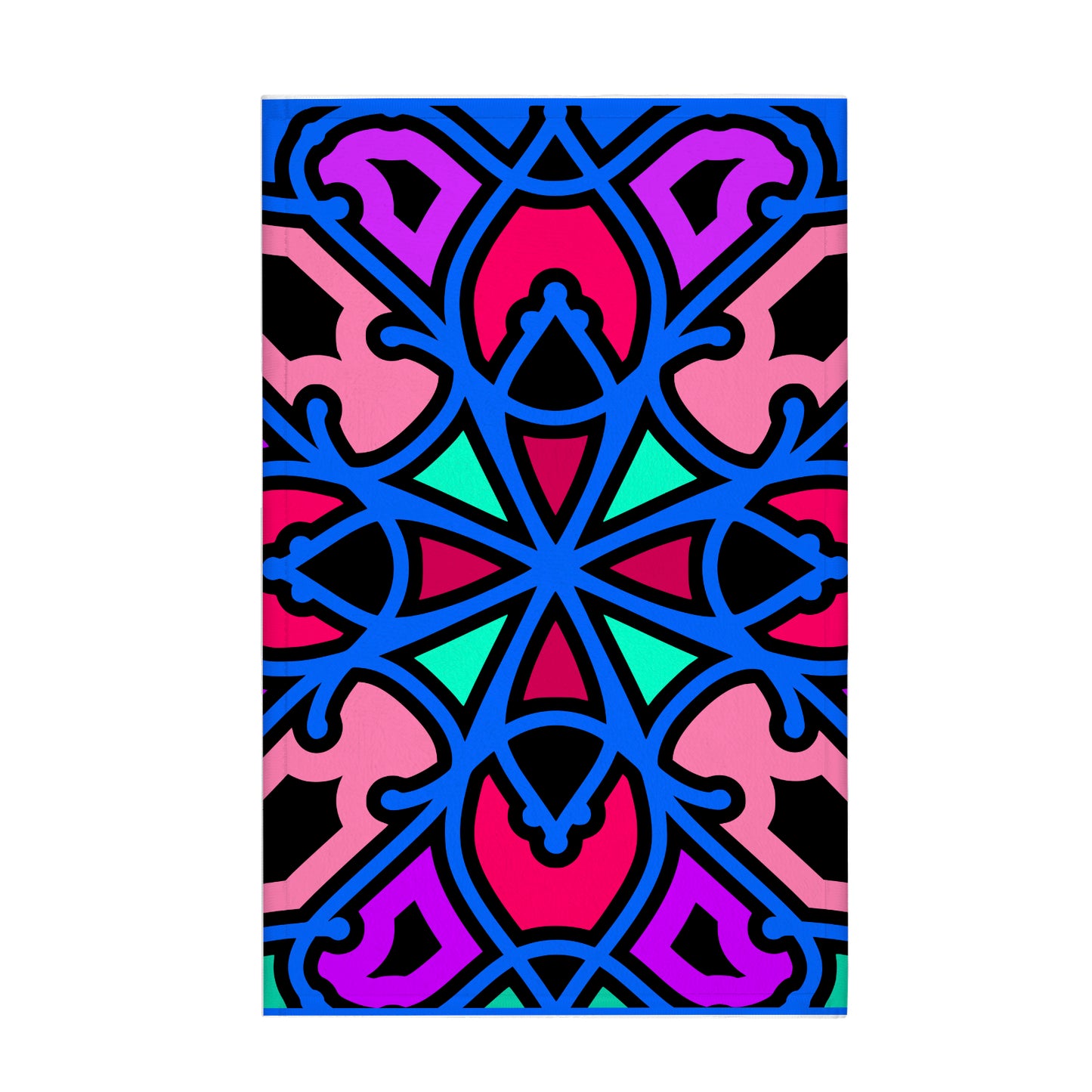 Cotton Candy Swizzle Custom Towel 16"x28"