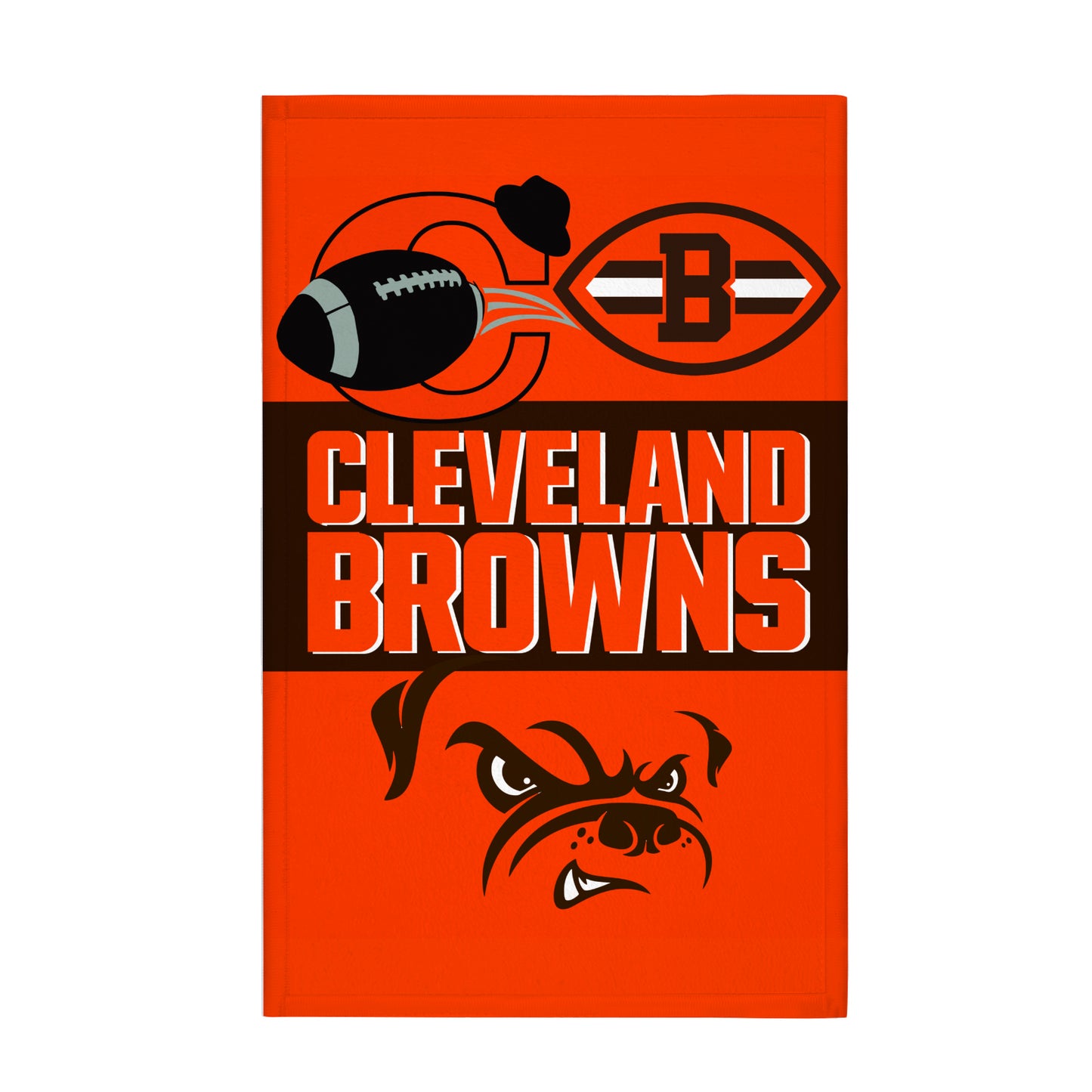 Browns Inspired Custom Towel 16"x28"