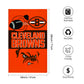 Browns Inspired Custom Towel 16"x28"