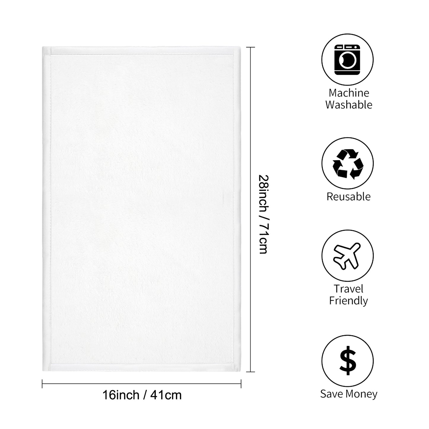Create Your Own Custom Towel 16"x28"