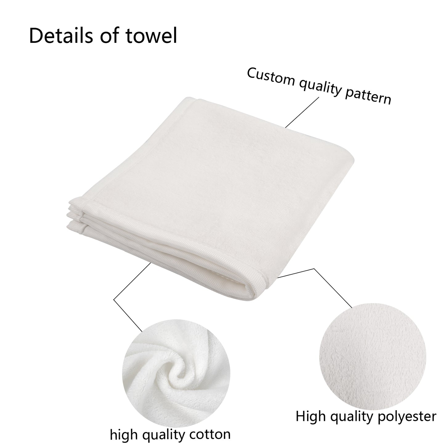 Create Your Own Custom Towel 16"x28"