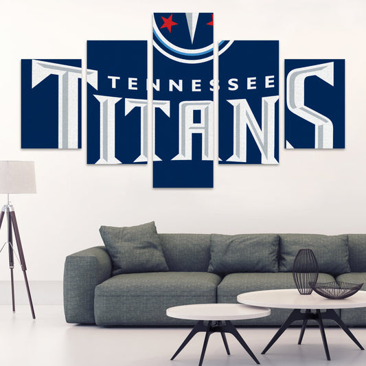 Titans Inspired Canvas Wall Art (No Frame) 5-Pieces