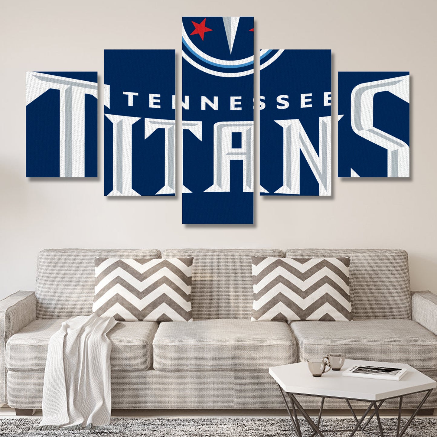 Titans Inspired Canvas Wall Art (No Frame) 5-Pieces