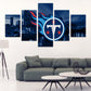 Titans Inspired (Design 2) Canvas Wall Art (No Frame) 5-Pieces