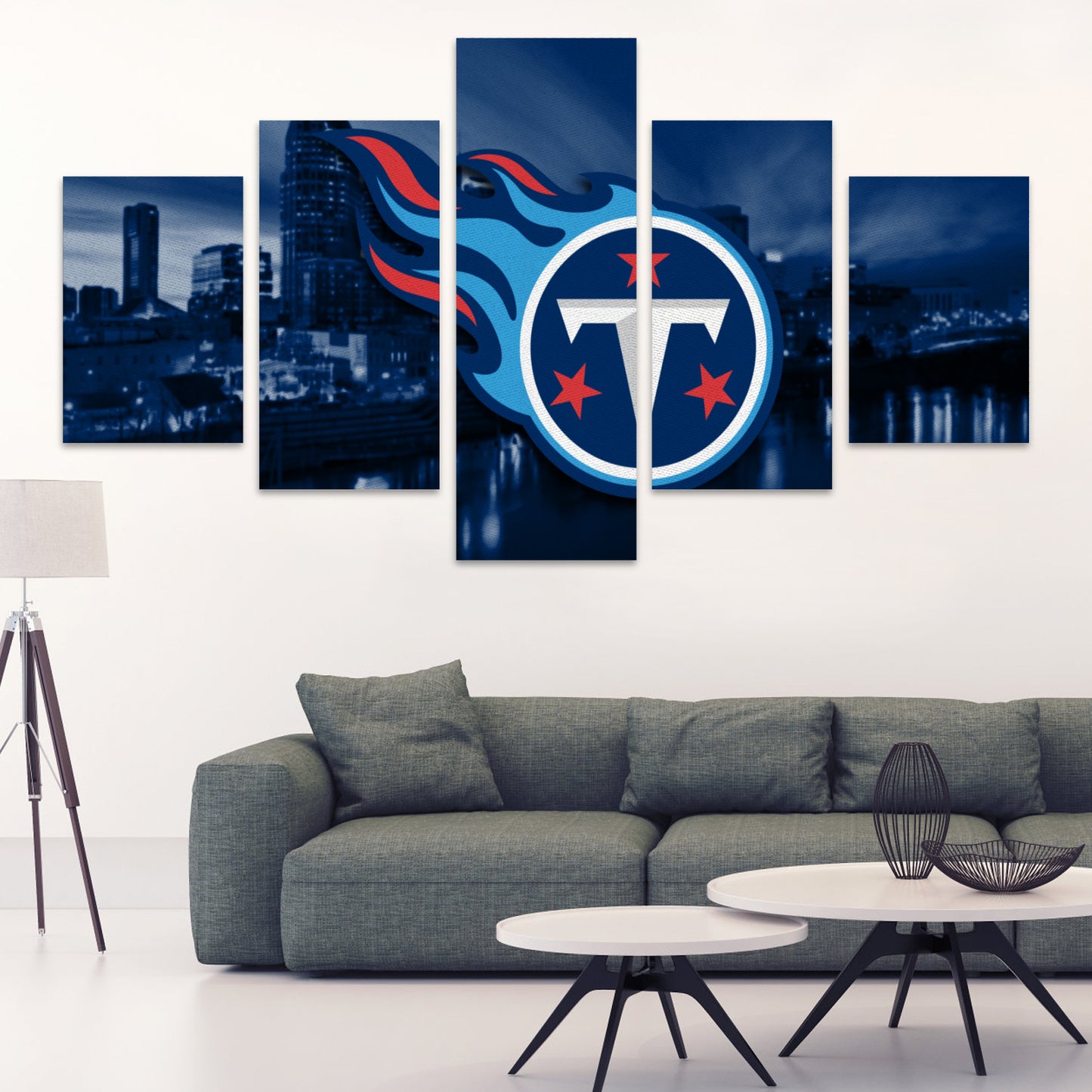 Titans Inspired (Design 2) Canvas Wall Art (No Frame) 5-Pieces