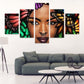 Elegance of Eden Canvas Wall Art (No Frame) 5-Pieces