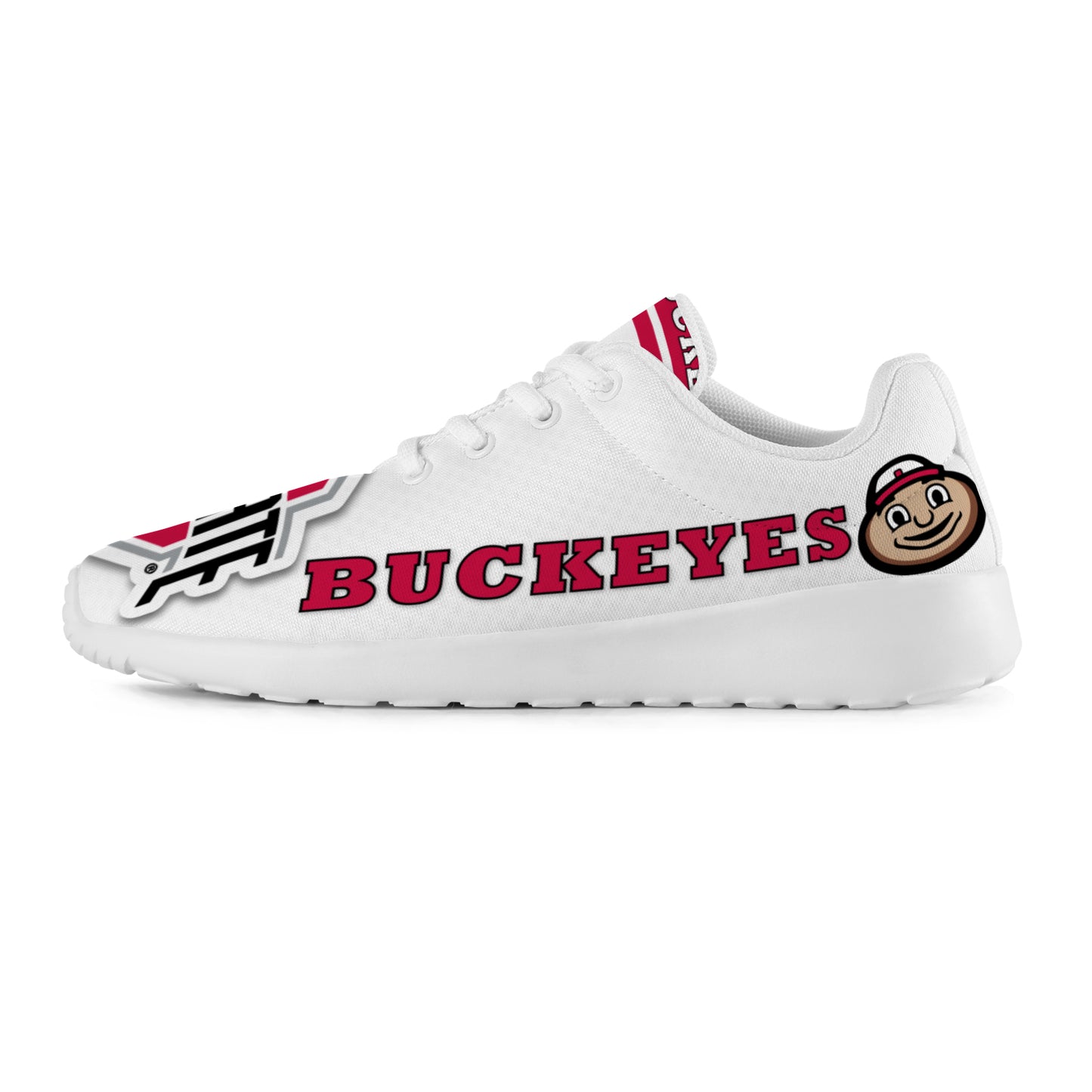 Ohio State Inspired Men's Athletic Shoes