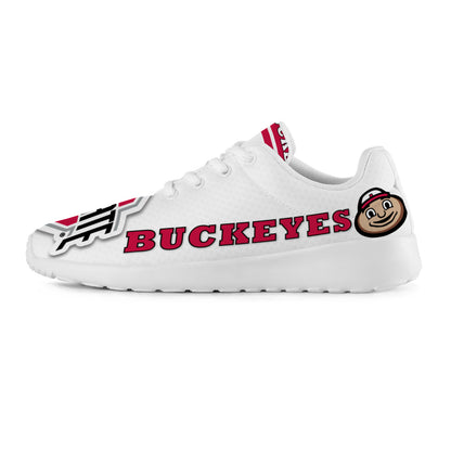 Ohio State Inspired Men's Athletic Shoes