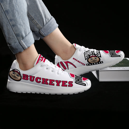 Ohio State Inspired Men's Athletic Shoes